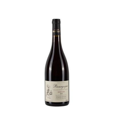 Bottiglia di borgogna rosso Domaine Moutard Bourgogne Pinot Noir 2023 da 0.75l
