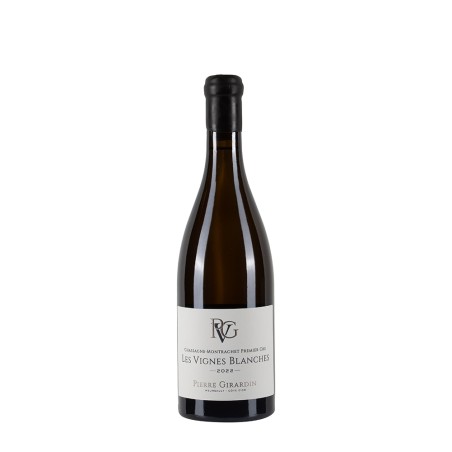 Bottiglia di borgogna bianco Pierre Girardin Chassagne Montrachet 2022 1°er Cru Les Vignes Blanches da 0.75l