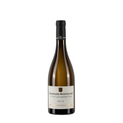 Bottiglia di Borgogna bianco Coffinet-Duvernay Chassagne Montrachet 2019 Les Grands Clos 1°Cru Blanc da 0.75l