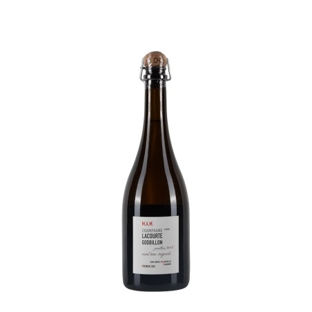 Bottiglia di champagne Lacourte Godbillon Mont aime-Migerats 2016 da 0.75l