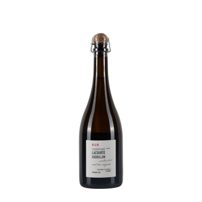 Bottiglia di champagne Lacourte Godbillon Mont aime-Migerats 2016 da 0.75l
