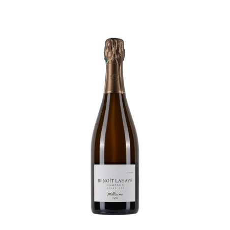 Bottiglia di champagne Benoit Lahaye Millésime 2014 Sboccatura 2024 da 0.75l