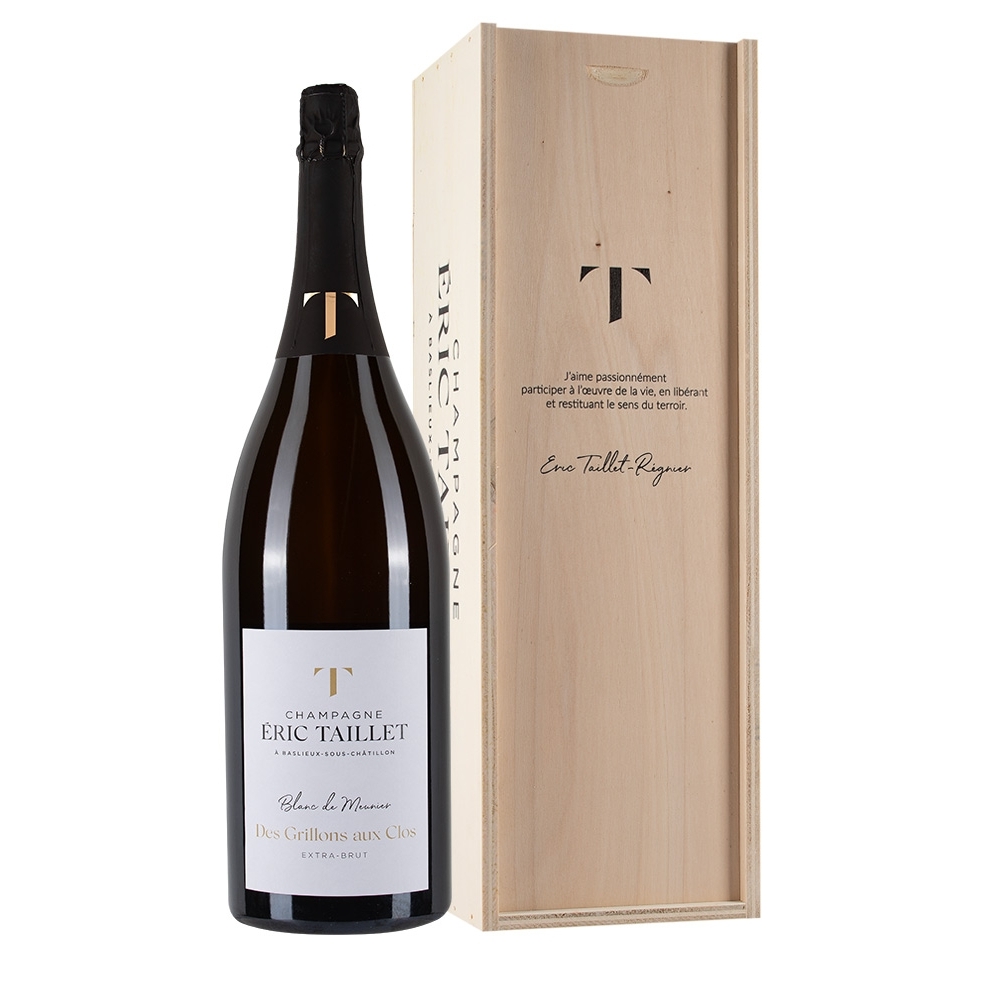Jeroboam di Eric Taillet Des Grillons aux Clos da 3l in cassa legno
