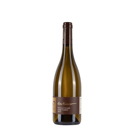 Bottiglia di borgogna bianco Eric Forest Pouilly-Fuissé 2022 L'ame Forest da 0.75l