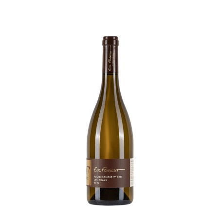 Bottiglia di borgogna bianco Eric Forest Les Crays Pouilly-Fuissé 2022 da 0.75l