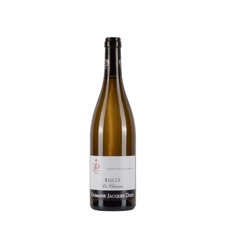 Bottiglia di borgogna bianco Jacques Dury Rully La Chaume 2021 da 0.75l