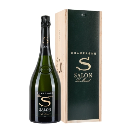 Magnum di champagne Salon Cuvée "S" 2013 in cassa legno da 1.5l