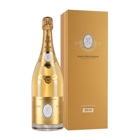 Magnum di champagne Louis Roederer Cristal 2012 con astuccio da 1.5l