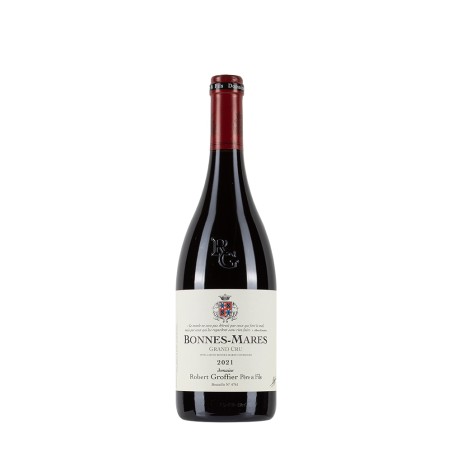Bottiglia di vino borgogna rosso Robert Groffier Bonnes-Mares 2021 Grand Cru da 0.75l
