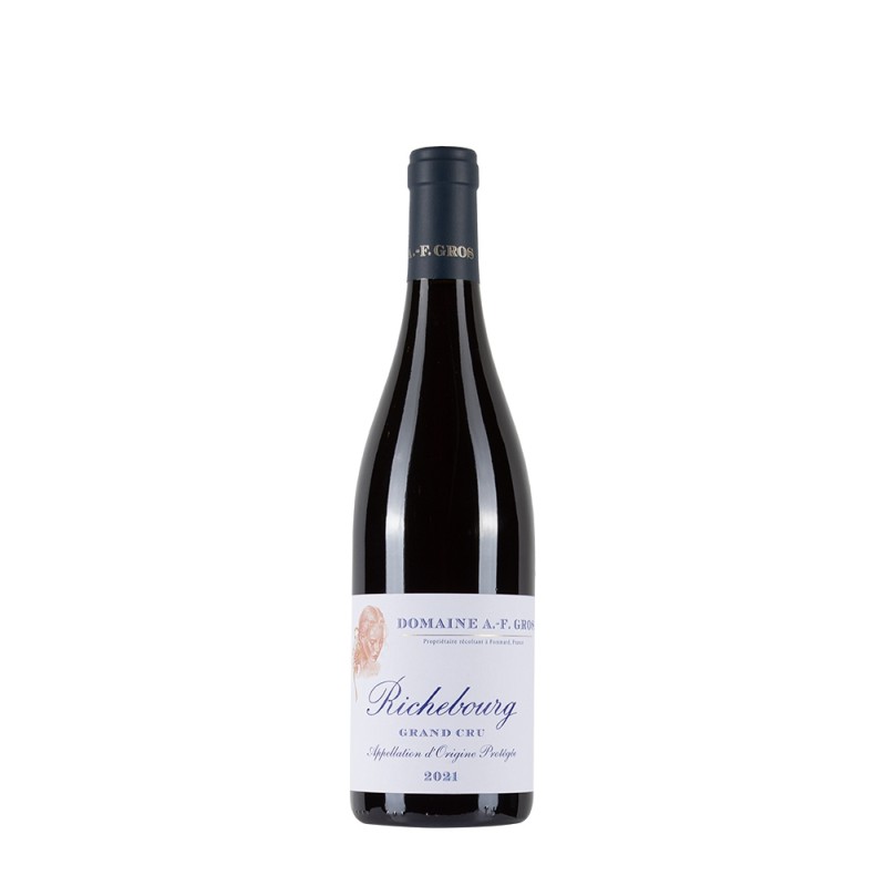 Bottiglia di Borgogna rosso Domaine A.-F. Gros Richebourg 2021 Grand Cru da 0.75l Bottiglia di Borgogna rosso Domaine A.-F. Gros Richebourg 2021 Grand Cru da 0.75l