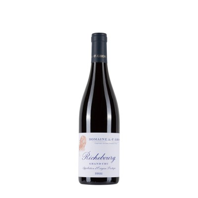 Bottiglia di Borgogna rosso Domaine A.-F. Gros Richebourg 2021 Grand Cru da 0.75l