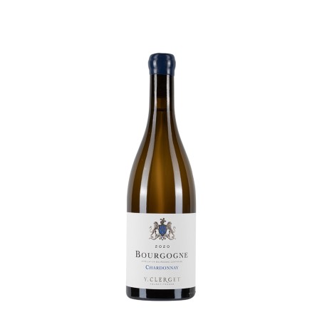 Bottiglia di borgogna bianco Y. Clerget Bourgogne Chardonnay 2020 da 0.75l