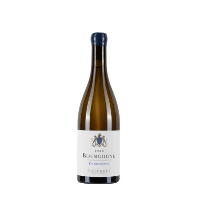 Bottiglia di borgogna bianco Y. Clerget Bourgogne Chardonnay 2020 da 0.75l