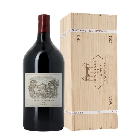 Doppio Magnum di Chateau Lafite Rothschild 2019 in cassa legno da 3L