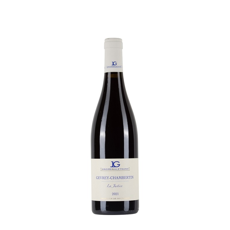 Bottiglia di Borgogna rosso Jérome Galeyrand Gevrey-Chambertin 2021 La Justice da 0.75l