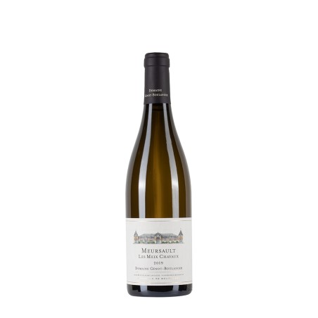 Bottiglia di Borgogna bianco Domaine Genot Boulanger Meursault 2019 Les Meix Chavaux da 0.75l