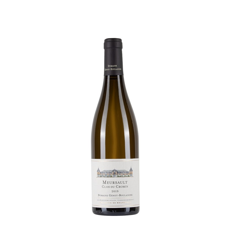 Bottiglia di Borgogna bianco Domaine Genot Boulanger Meursault 2019 Clos Du Cromin da 0.75l Bottiglia di Borgogna bianco Domaine Genot Boulanger Meursault 2019 Clos Du Cromin da 0.75l