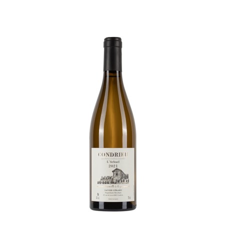 Bottiglia di Rodano bianco Xavier Gérard Condrieu 2021 L'Arbuel da 0.75l