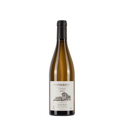 Bottiglia di Rodano bianco Xavier Gérard Condrieu 2021 L'Arbuel da 0.75l