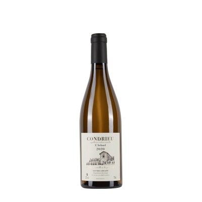 Bottiglia di Rodano bianco Xavier Gérard Condrieu 2020 L'Arbuel da 0.75l