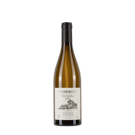 Bottiglia di Rodano bianco Xavier Gérard Condrieu 2021 Cote Chatillon da 0.75l