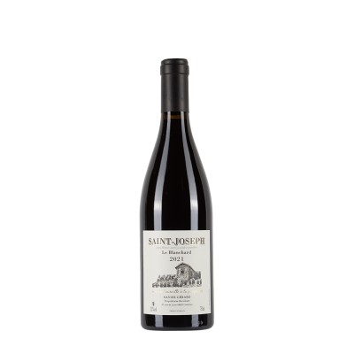 Bottiglia di rodano rosso Xavier Gérard Saint-Joseph 2021 Le Blanchard da 0.75l