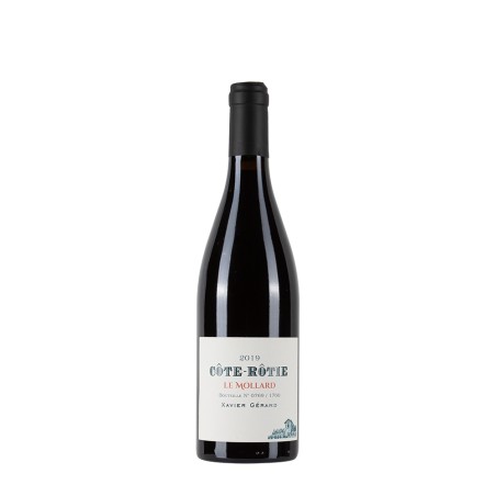 Bottiglia di Rodano rosso Xavier Gérard Cote-Rotie 2019 Le Mollard da 0.75l
