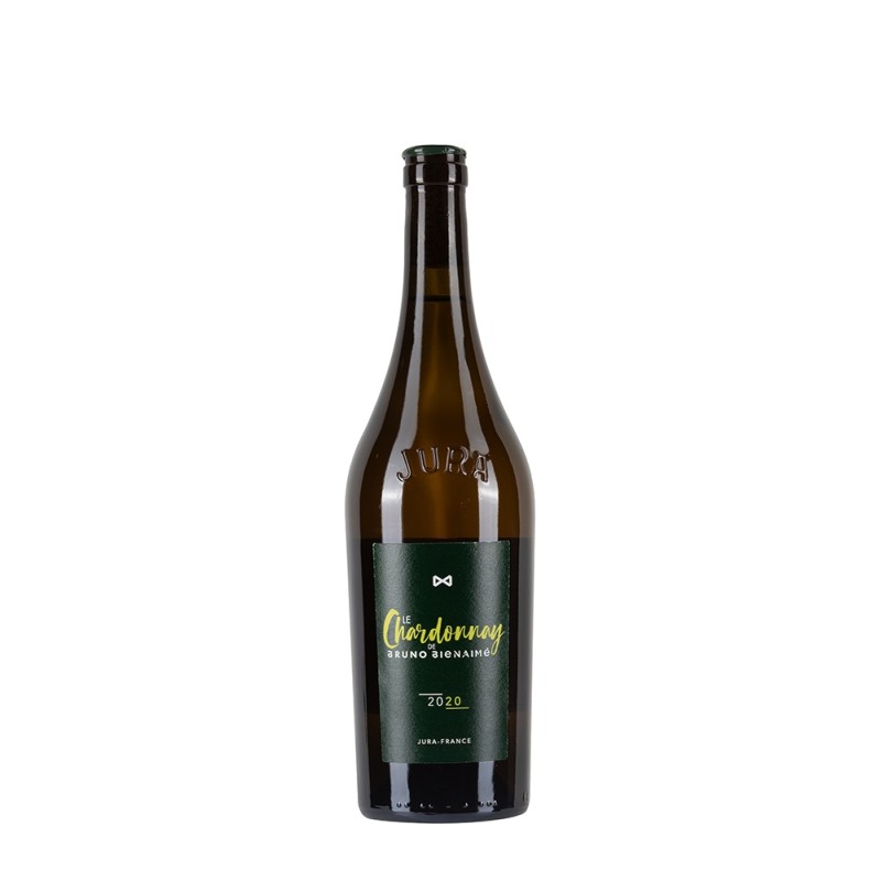 Bottiglia di bianco dello Jura Bruno Bienaimé Le Chardonnay 2020 da 0.75l Bottiglia di bianco dello Jura Bruno Bienaimé Le Chardonnay 2020 da 0.75l