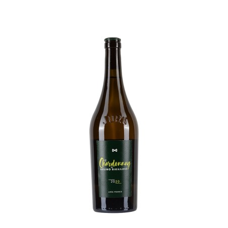 Bottiglia di bianco dello Jura Bruno Bienaimé Le Chardonnay 2020 da 0.75l