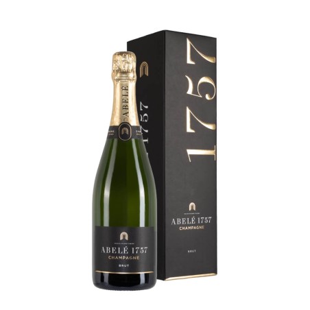 Bottiglia di champagne Abele 1757 Brut Con Astuccio da 0,75l