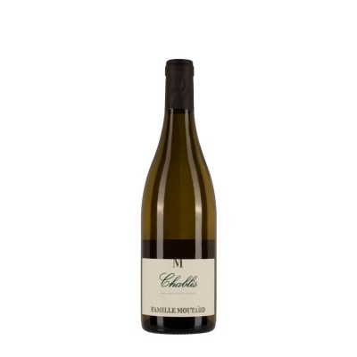 Bottiglia di Borgogna bianco Domaine Moutard Chablis 2023 da 0.75l