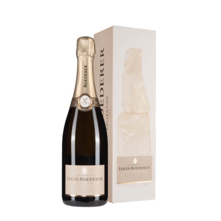 Bottiglia di champagne Louis Roederer Collection 245 con astuccio da 0.75l