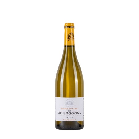 Bottiglia Di Borgogna Bianco Manoir Du Carra Bourgogne La Cote 2023 Chardonnay da 0.75l