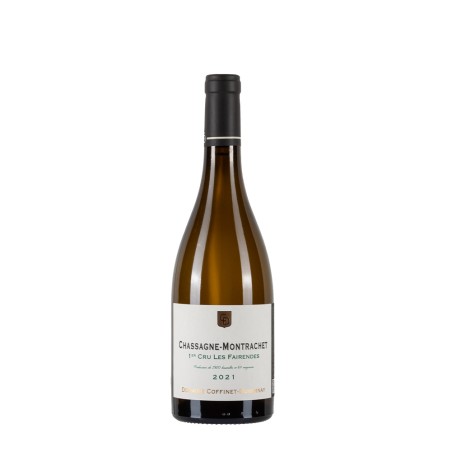 Bottiglia di borgogna bianco Coffinet-Chassagne Montrachet 2021 Les Fairendes 1er Cru Blanc da 0.75l