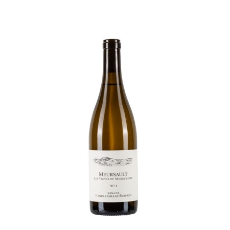 Bottiglia di borgogna bianco Henri & Gilles Buisson Meursault 2021 Les Vignes De Marguerite da 0.75l