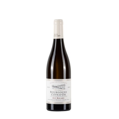 Bottiglia di borgogna bianco Guy Bocard Bourgogne Cote D'Or 2020 da 0.75l