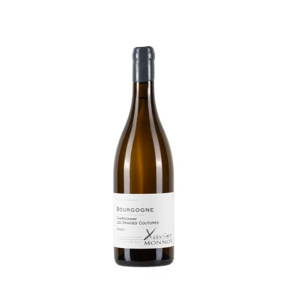Bottiglia di Borgogna bianco Xavier Monnot Bourgogne Chardonnay 2020 Les Grandes Coutures da 0.75l