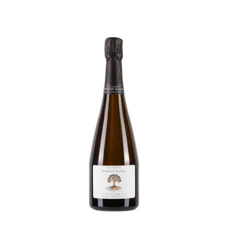 Bottiglia di champagne Domaine Lagille Au Fil du Temps 2018 da 0.75l