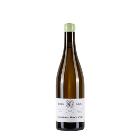 Bottiglia di Borgogna bianco Simon Colin Chassagne Montrachet 2020 da 0.75