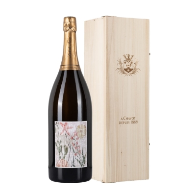 Jeroboam di Laherte Frères Blanc De Blancs Nature in cassa legno da 3L