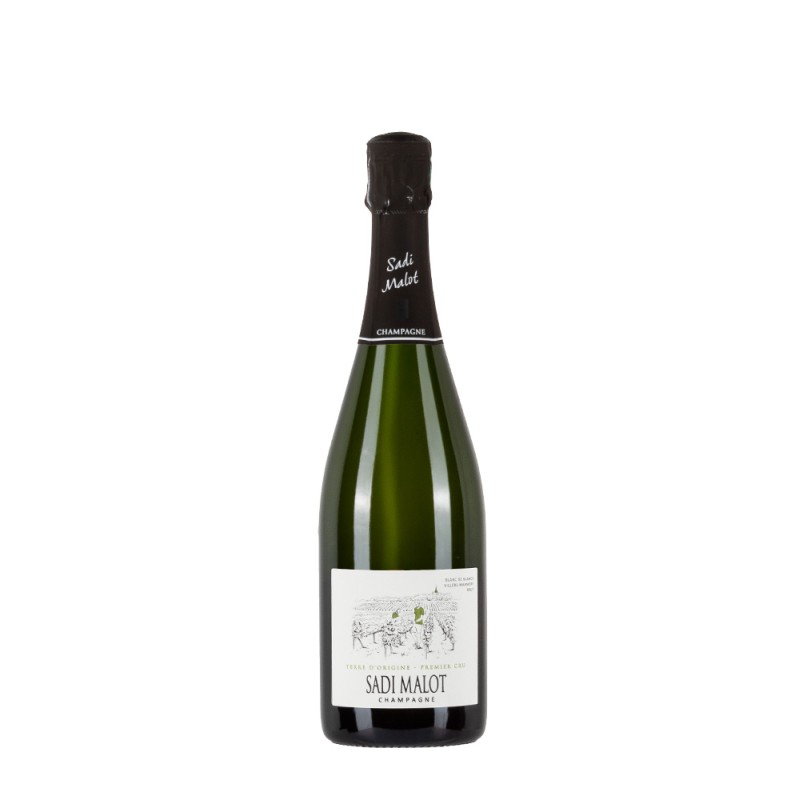 Bottiglia Champagne Sadi Malot Terre D'Origine da 0.75l Bottiglia Champagne Sadi Malot Terre D'Origine da 0.75l