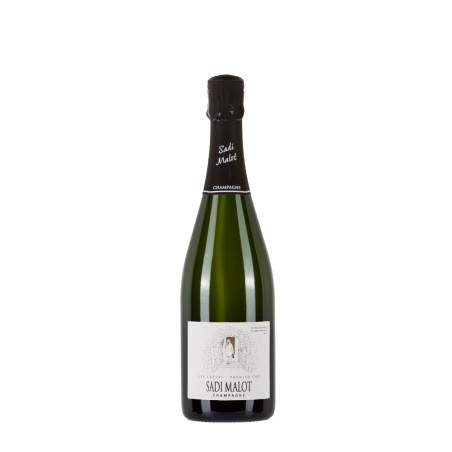 Bottiglia di champagne Sadi Malot Les Cretes da 0.75l