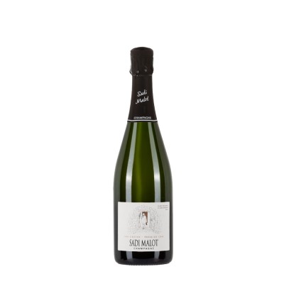 Bottiglia di champagne Sadi Malot Les Cretes da 0.75l