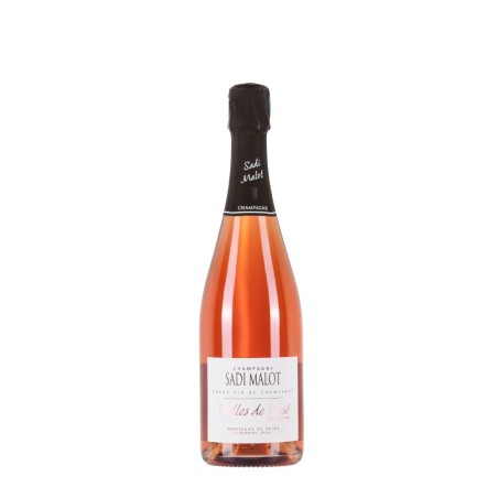 Bottiglia di champagne Sadi Malot Bulles De Rosè da 0.75l