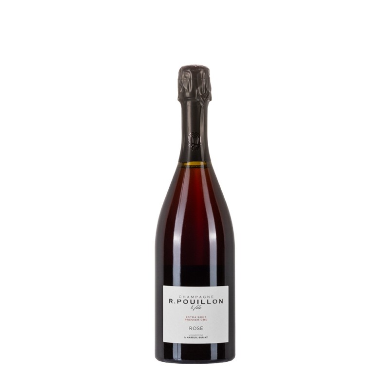Bottiglia di champagne R. Pouillon & Fils Rosé De Maceration da 0.75l Bottiglia di champagne R. Pouillon & Fils Rosé De Maceration da 0.75l