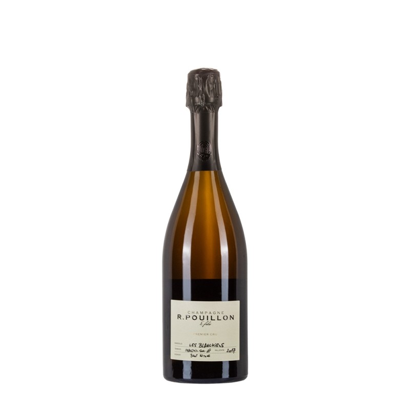 Bottiglia di champagne R. Pouillon & Fils Les Blanchiens 2017 da 0.75l Bottiglia di champagne R. Pouillon & Fils Les Blanchiens 2017 da 0.75l