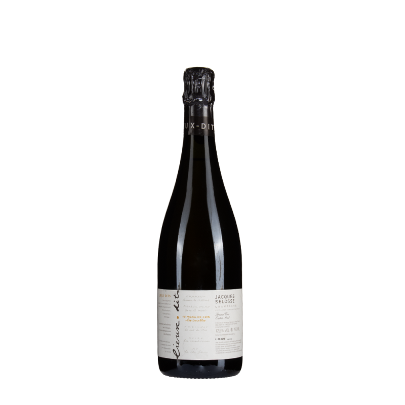 Bottiglia di champagne Jacques Selosse Les Carelles sboccatura 2024 0.75l Bottiglia di champagne Jacques Selosse Les Carelles sboccatura 2024 0.75l