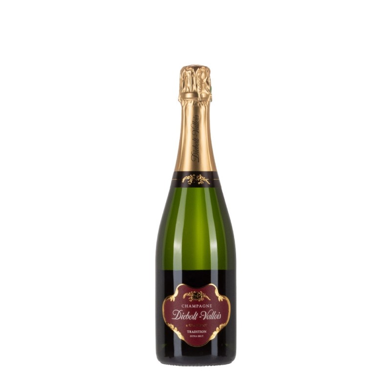 Bottiglia di champagne Diebolt-Vallois Tradition Extra Brut da 0.75l Bottiglia di champagne Diebolt-Vallois Tradition Extra Brut da 0.75l