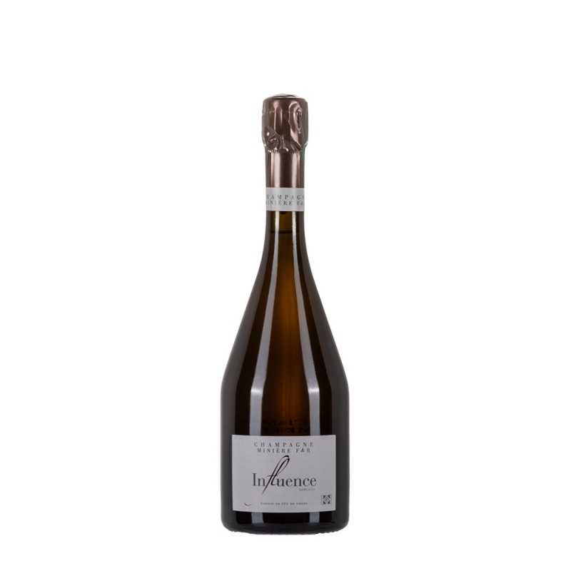 Bottiglia di champagne Miniere Influence da 0.75l Bottiglia di champagne Miniere Influence da 0.75l