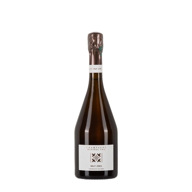 Bottiglia di champagne Miniere Brut Zero da 0.75l Bottiglia di champagne Miniere Brut Zero da 0.75l